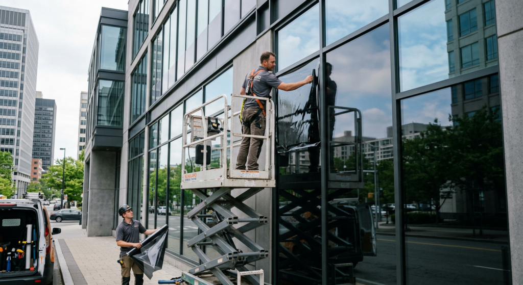 Commercial Window Tinting In Bakersfield: A Smart Roi For Building Owners Bakersfield, Ca | 1Vfyswoml5G Z8Iomidkm Akgmhmvi