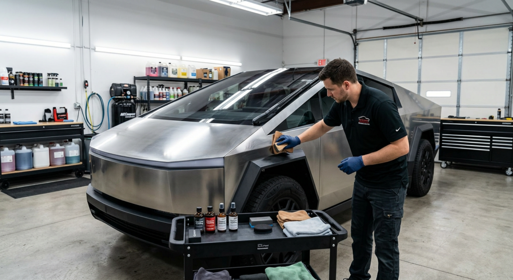 Why Cybertruck Ultimate Armor Protection Is A Must In Bakersfield, Ca Bakersfield, Ca | Cybertruck Ceramic3