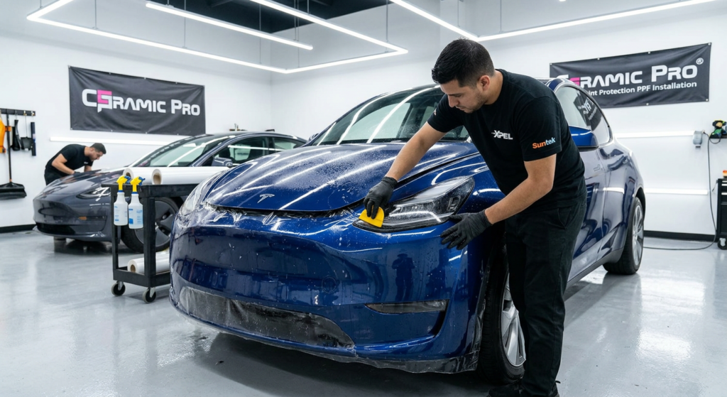 Tesla Ppf Vs. Ceramic Coating In Bakersfield: What'S The Difference? Bakersfield, Ca | Ovh0Un8Segwsvem3Yahi0 Eh2Wre44