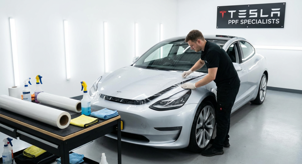 Stop Rock Chips With Tesla Paint Protection Film In Bakersfield Bakersfield, Ca | Wsiagowvluzi4Xfuel0Rl 0G2Sthef