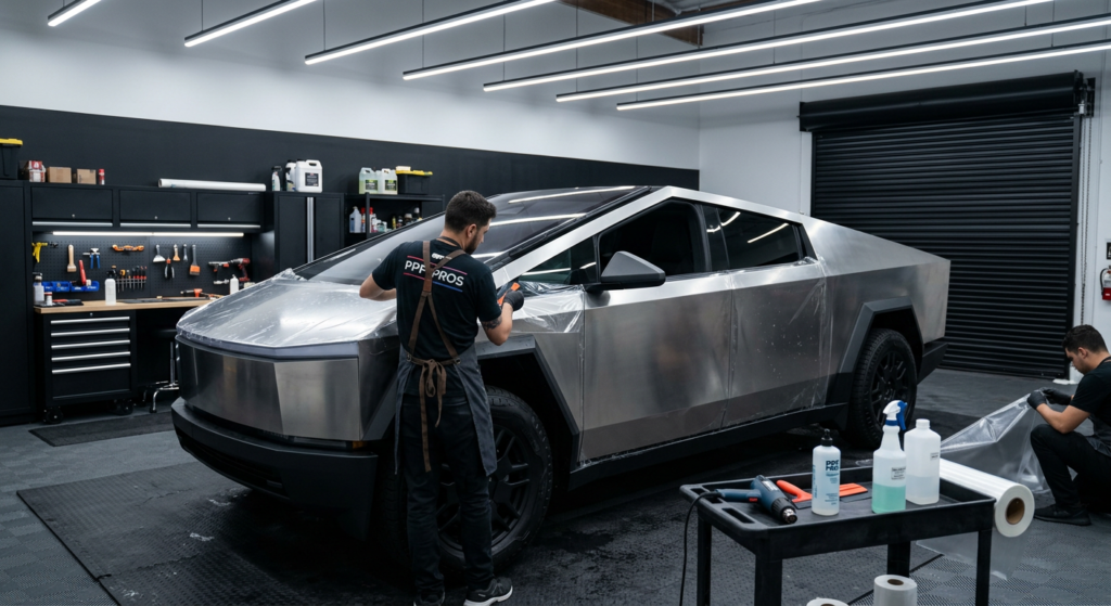 Cybertruck Ppf And Ceramic Coating Combo For Bakersfield Drivers Bakersfield, Ca | Xbe08Hu1T Kxh1Shzp Lg 6Iswp6Zg