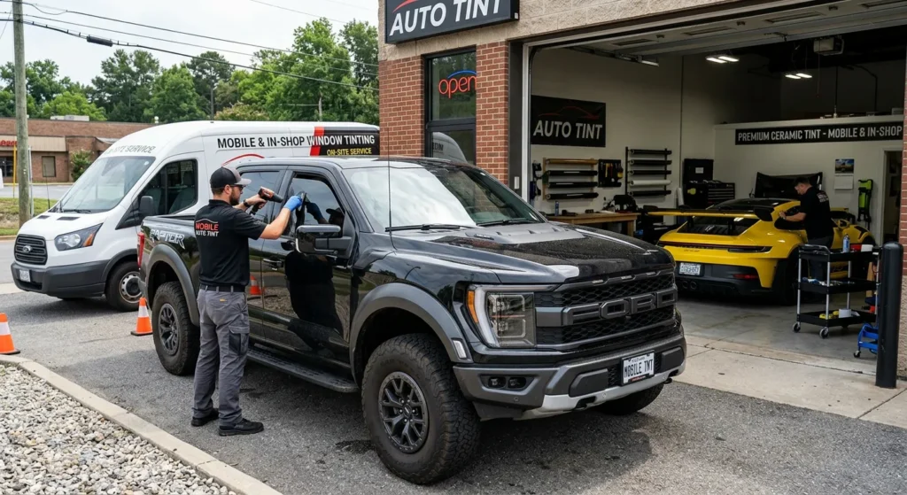 Mobile Vs. In-Shop Window Tinting In Bakersfield Bakersfield, Ca | Wbkypaesjetrvmk0Dmuxq Adz1A4It