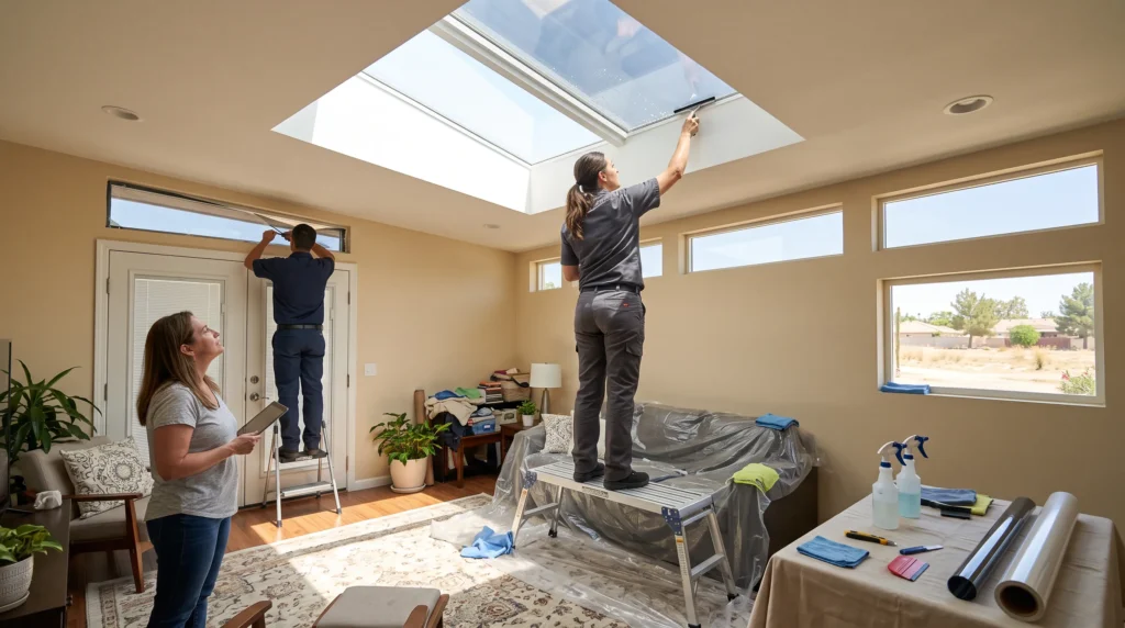 Skylight &Amp; Transom Window Film: Stopping Overhead Heat At Home Bakersfield, Ca | Yzrnrlf1Ttiyjrkg9Amjt 8Exywn5O