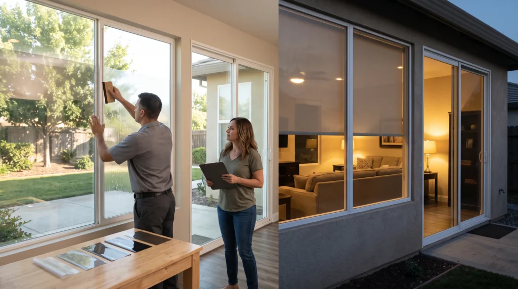 Privacy Window Film For Bakersfield Homes: Daytime Vs Nighttime Privacy Bakersfield, Ca | L97L1Hdgz74Nuvyytt He Qoxorsbj