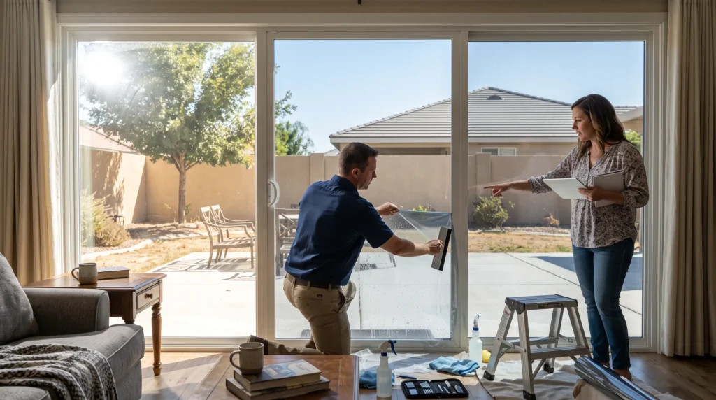 Sliding Glass Door Window Film: Heat &Amp; Glare Control For Bakersfield Patios Bakersfield, Ca | P21 8Rjpznosezhhb0Xwa Dfwhg9Ug